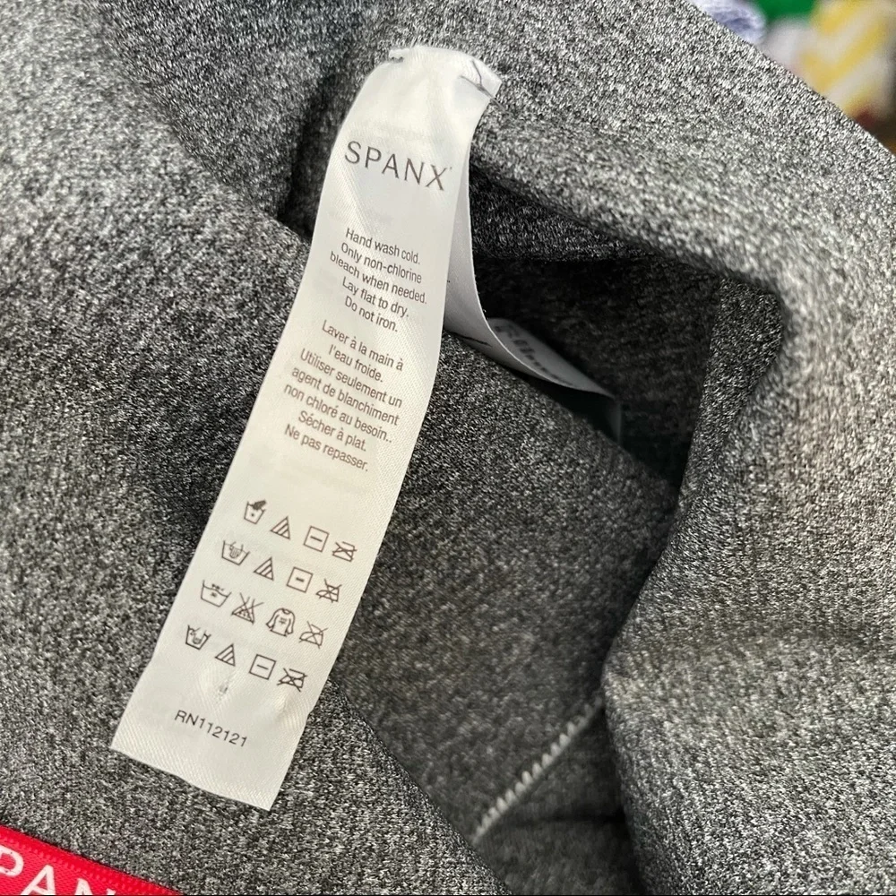 Spanx Gray Seamless Leggings